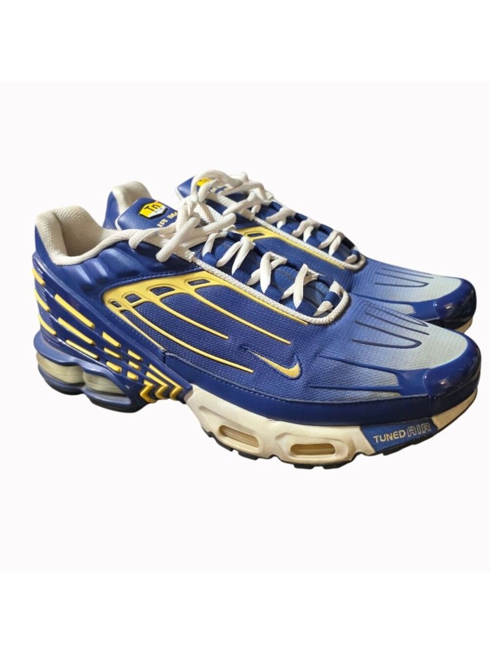 Nike Air Max Plus 3 TN3 Deep Royal Topaz Gold CW1417-400 Men's Size 11.5